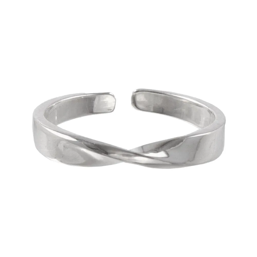 925 Silver Twist Ring
