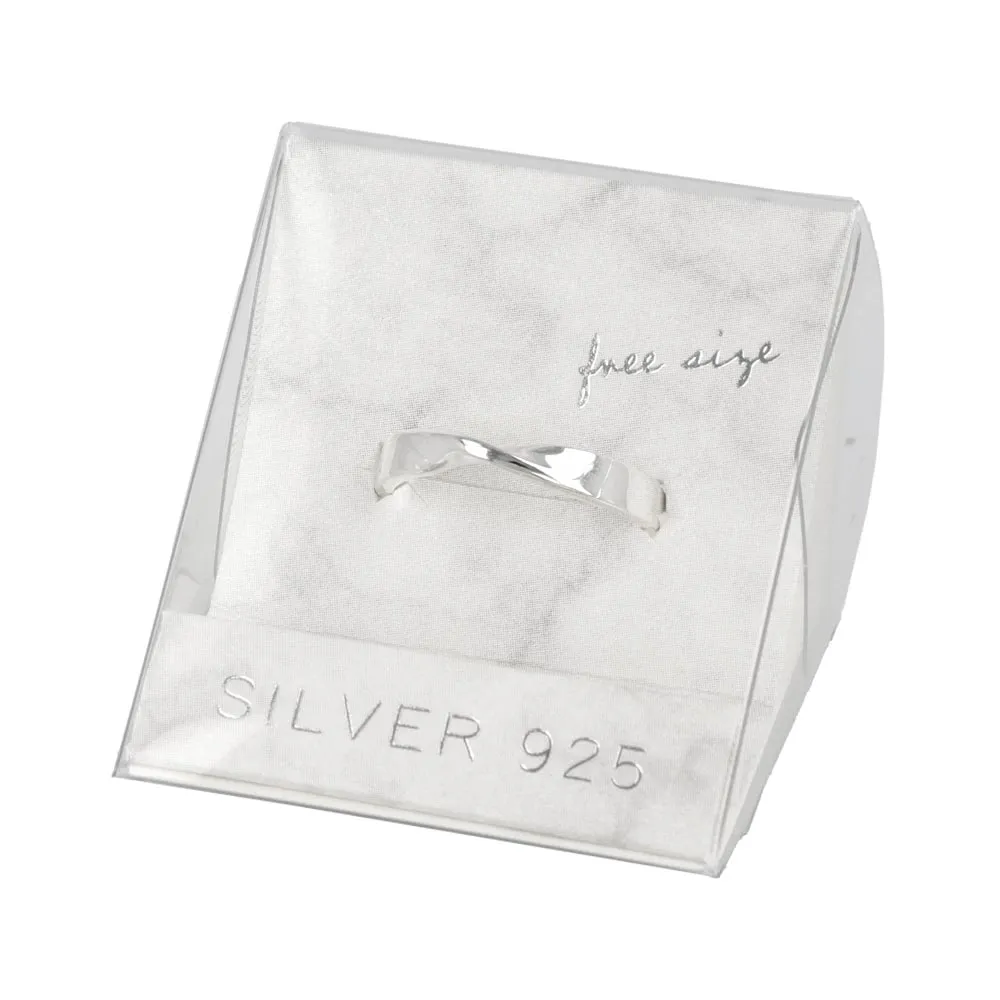 925 Silver Twist Ring