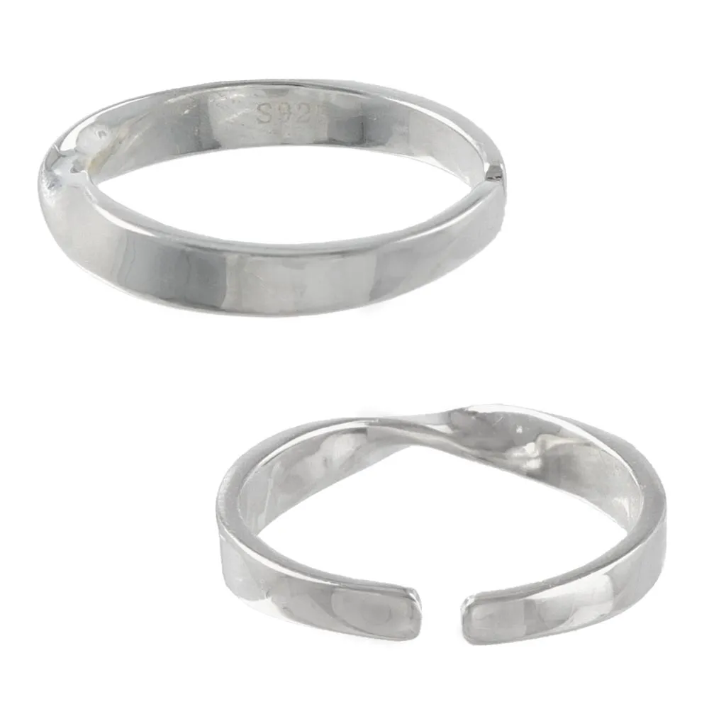 925 Silver Twist Ring