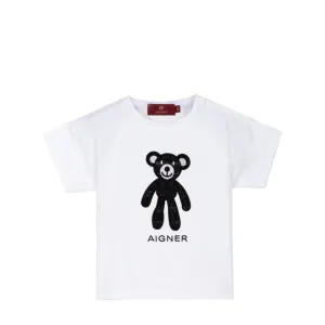 Aigner Kids Baby Girl's White T-shirt