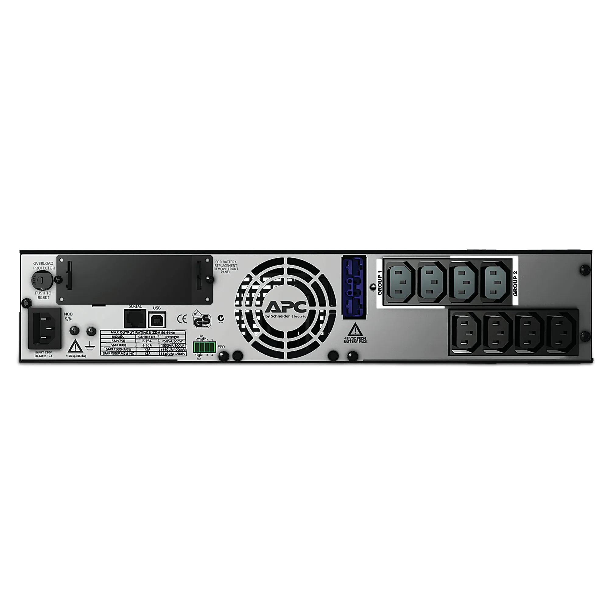 Apc Smart-Ups X Rack/Tower 2He Smx1000i 1000Va 800W Line Interactive