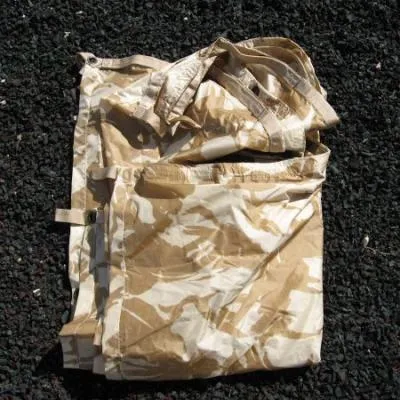 British Sil-nylon Shelter Sheet GS. Used/Graded / New. Desert D.P.