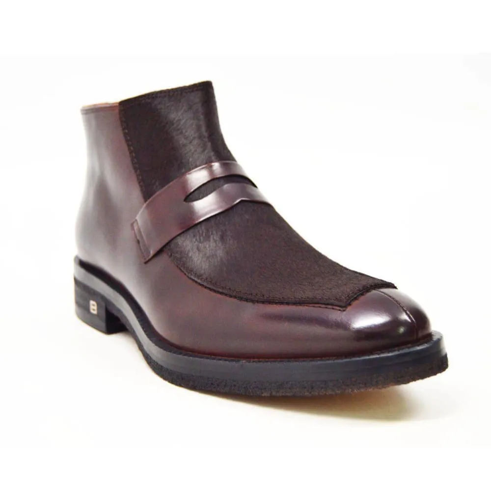 British Walkers Shick Men's Unique Leather and Pony Skin Boots