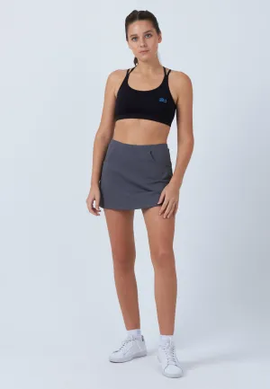 Classic Tennis Skort with pockets, grey