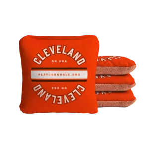 Cleveland Football Gameday Vintage Synergy Soft Cornhole Bags