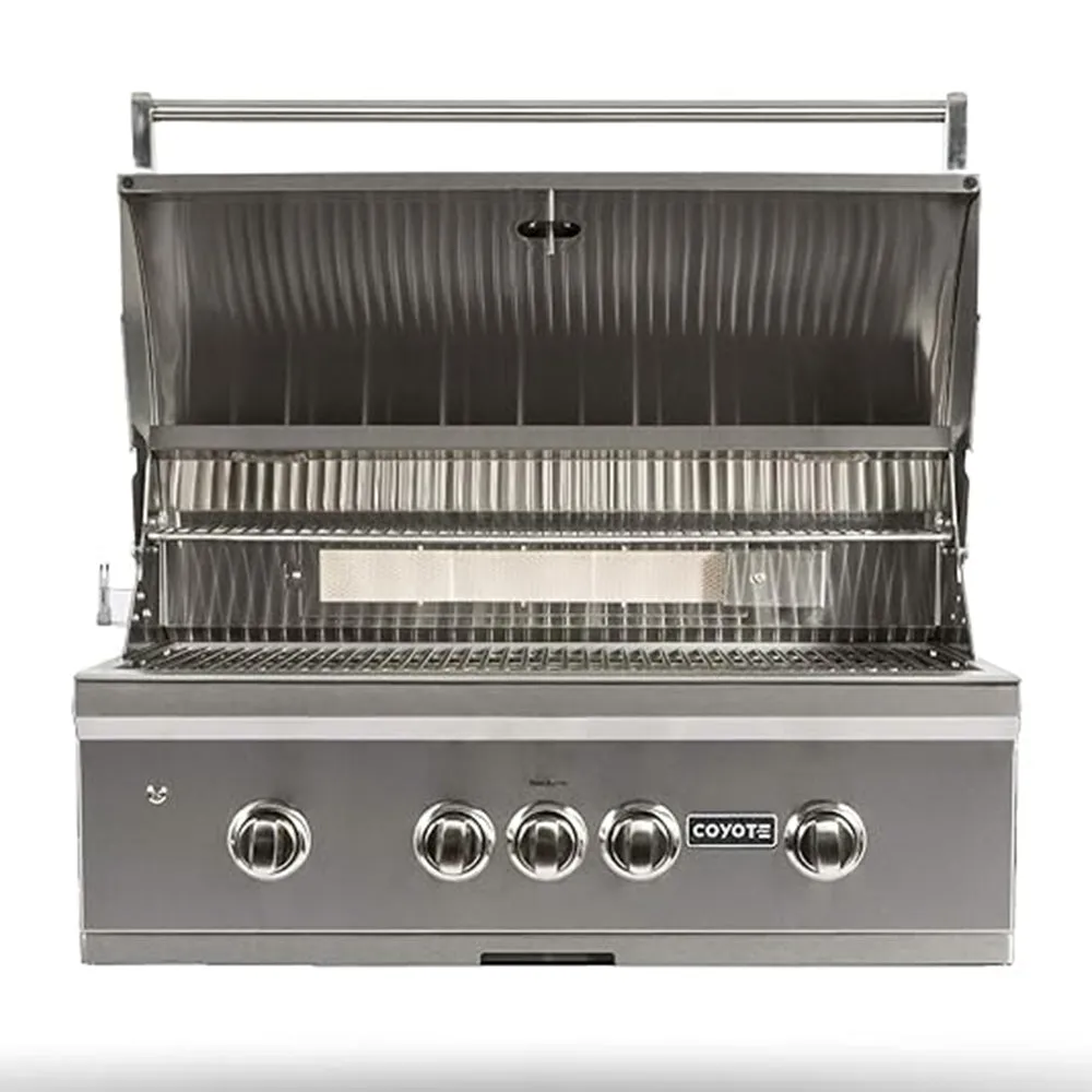 Coyote S-Series 36 Inch 4 Burner Built In Propane Gas Grill C2SL36LP