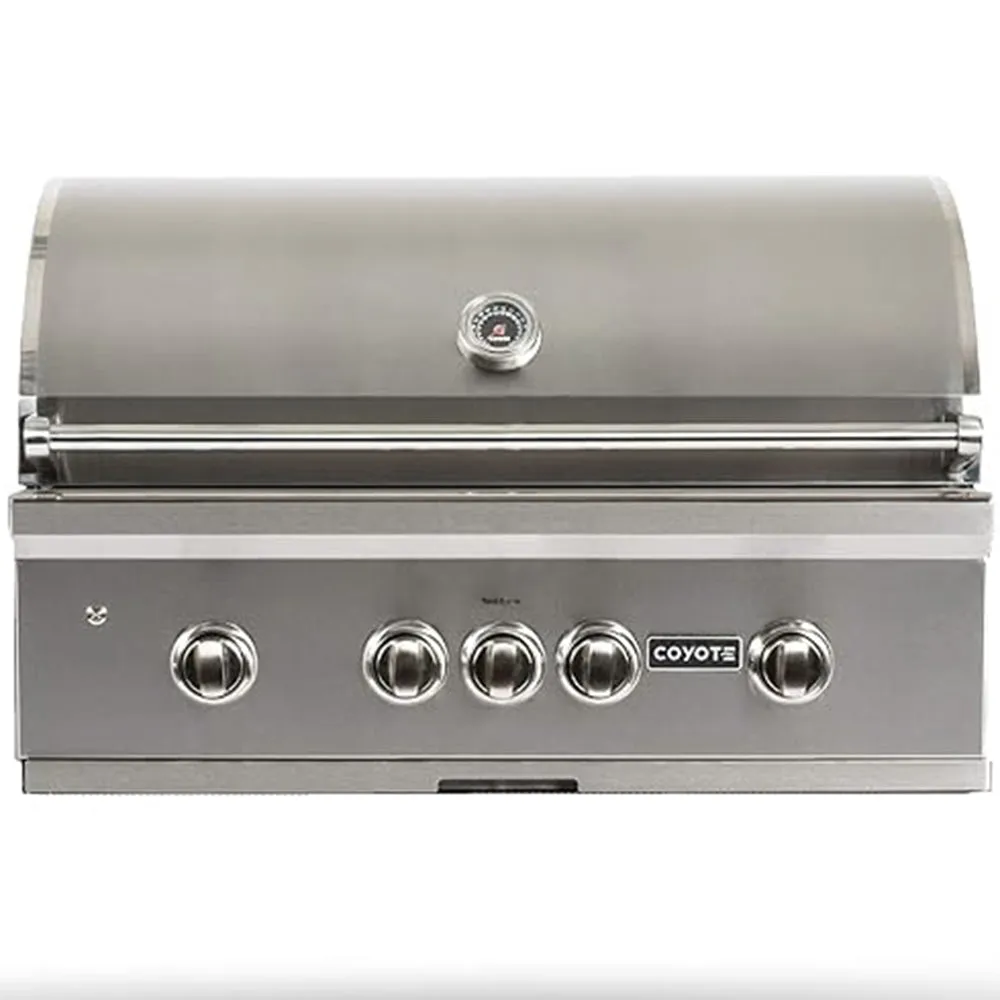 Coyote S-Series 36 Inch 4 Burner Built In Propane Gas Grill C2SL36LP