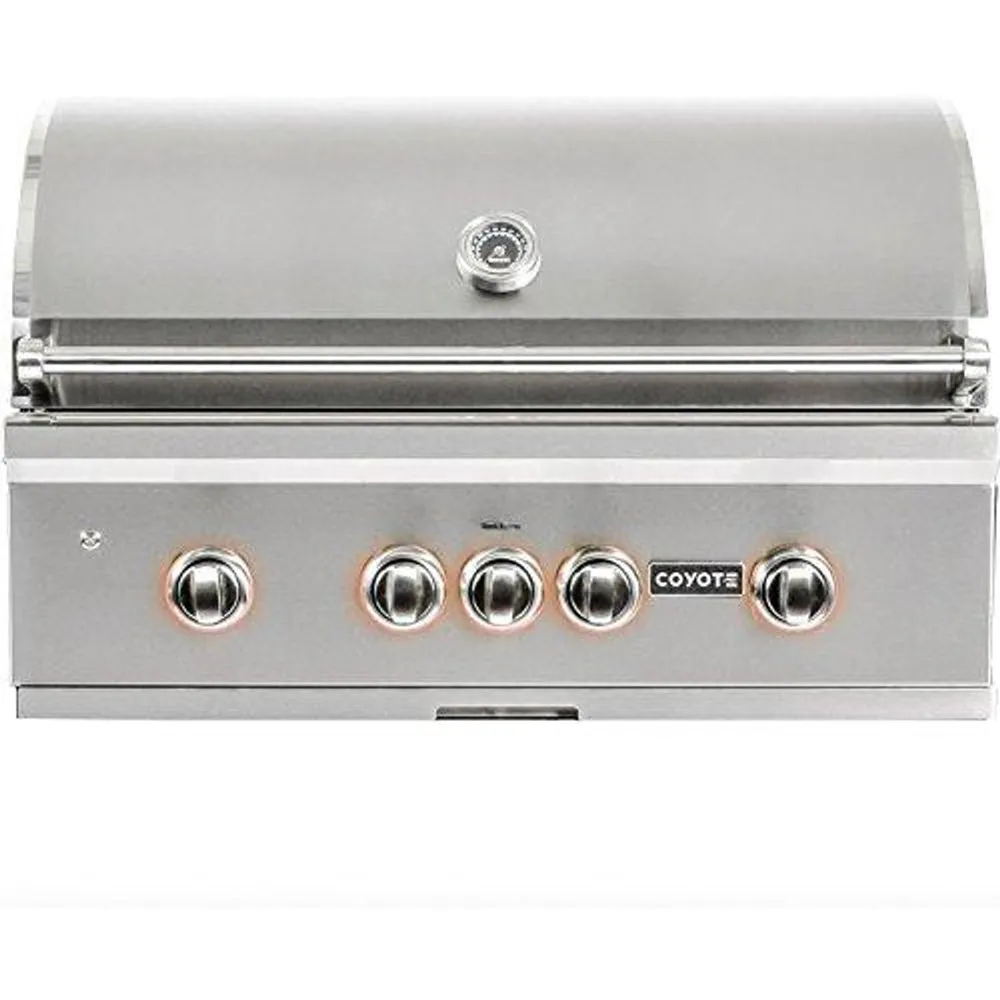 Coyote S-Series 36-Inch Grill-Lights-Infinity Rapid Sear Burners-Natural Gas
