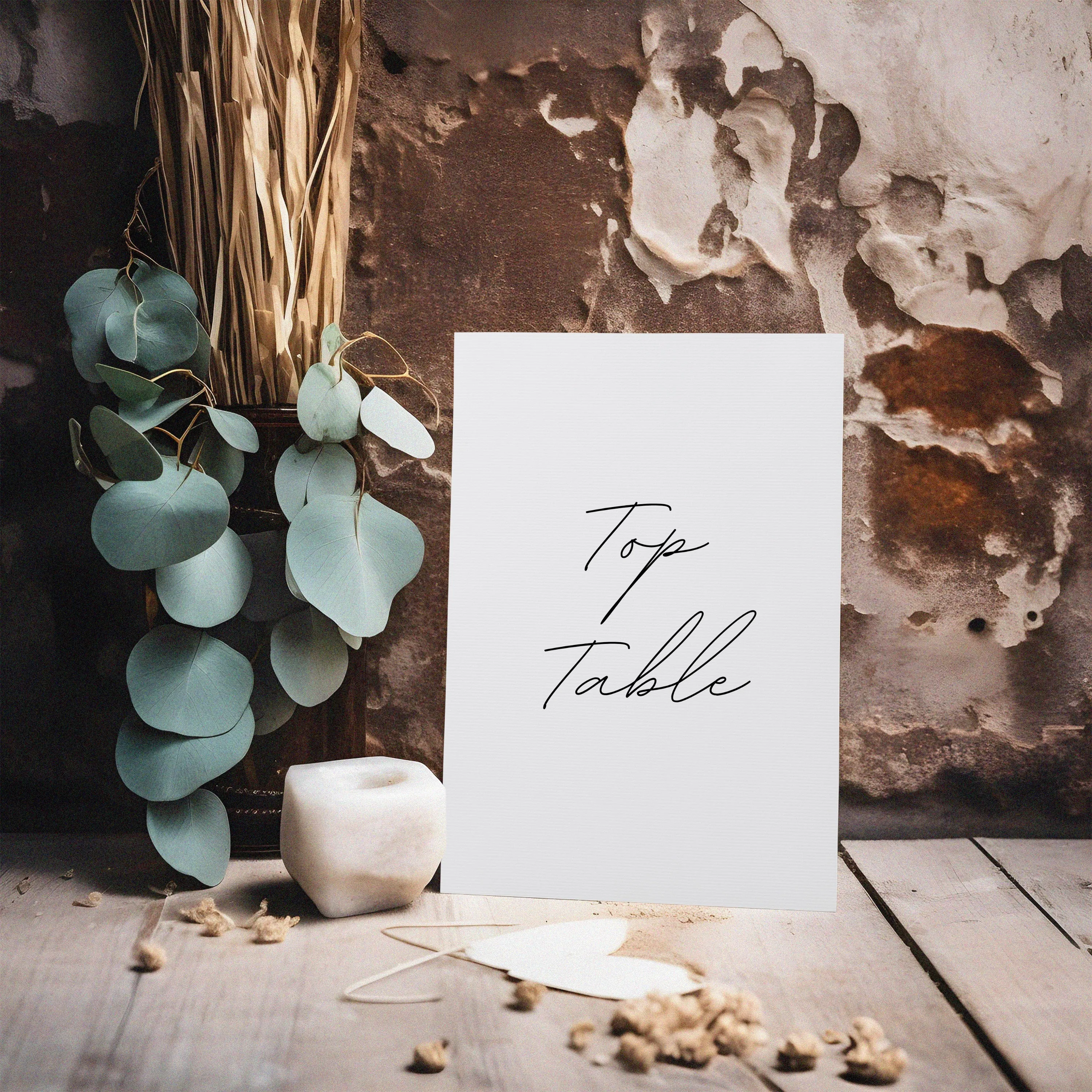 Dreamy Table Numbers