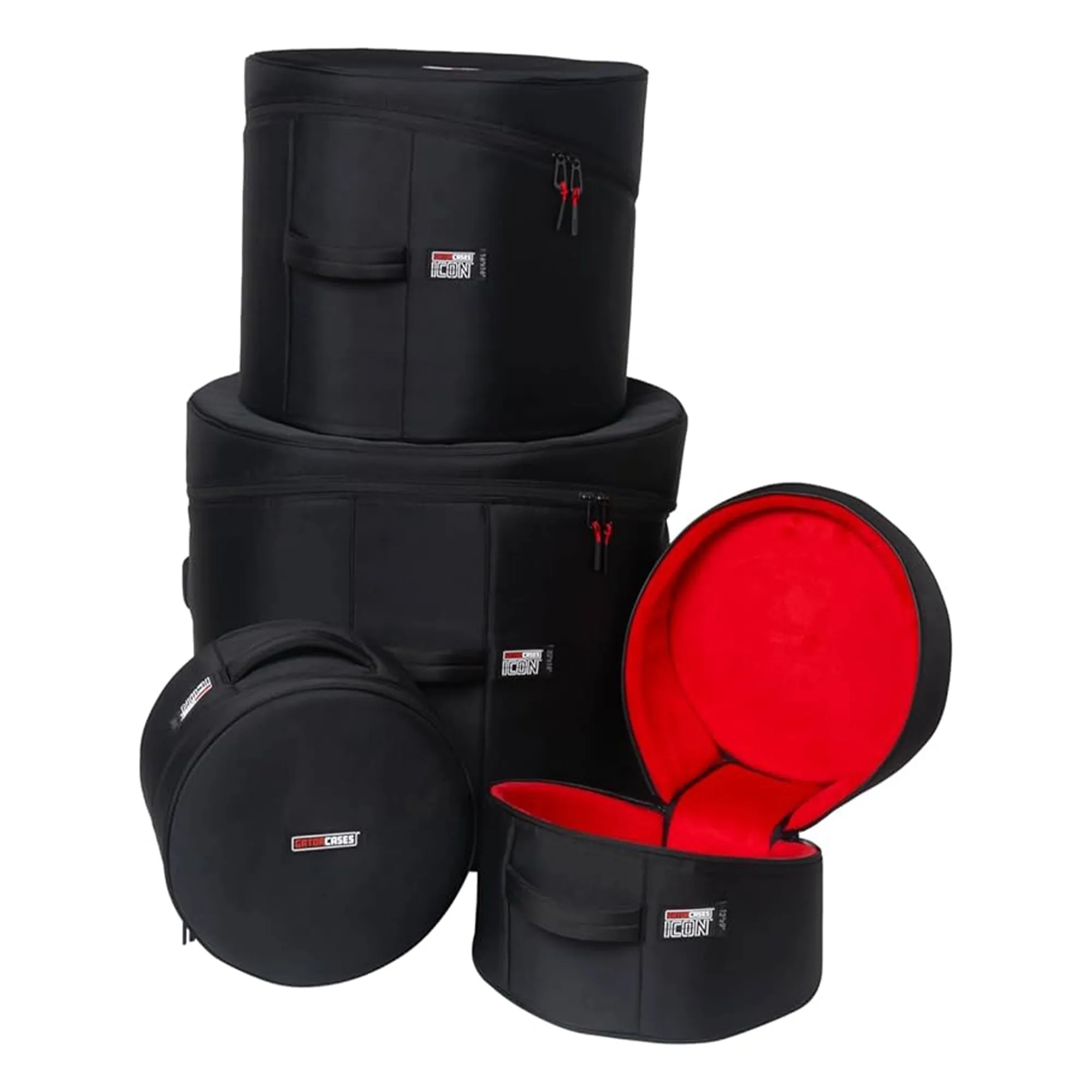 Gator Cases Icon Series Rock Drum Set Bags