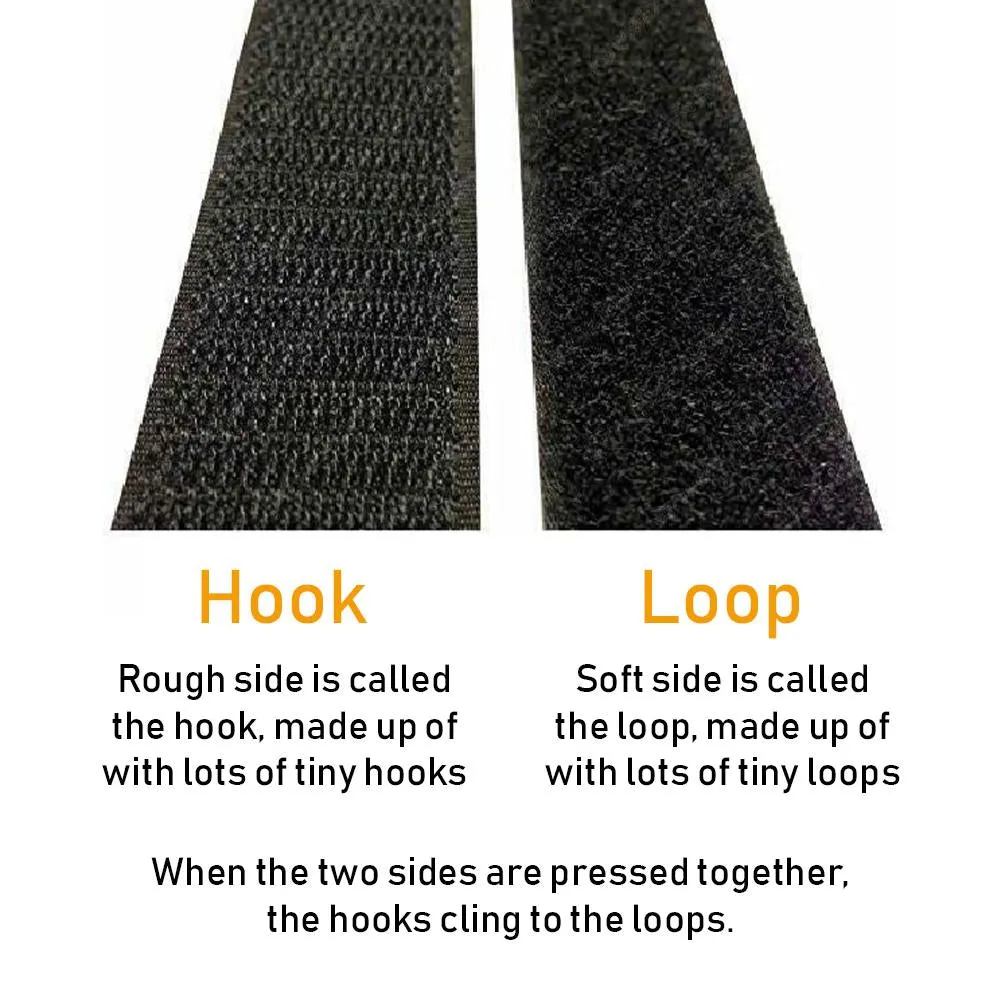 Hook and Loop Tape with 3M Sticky Back