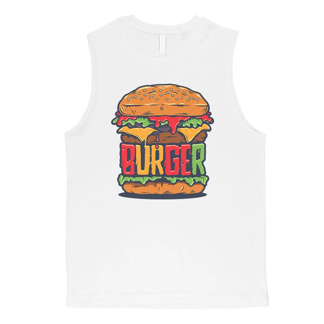 Juicy Burger Mens Muscle Shirt