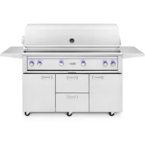 Lynx L54TRF Professional 54-Inch Freestanding Gas Grill With One Infrared Trident Burner And Rotisserie