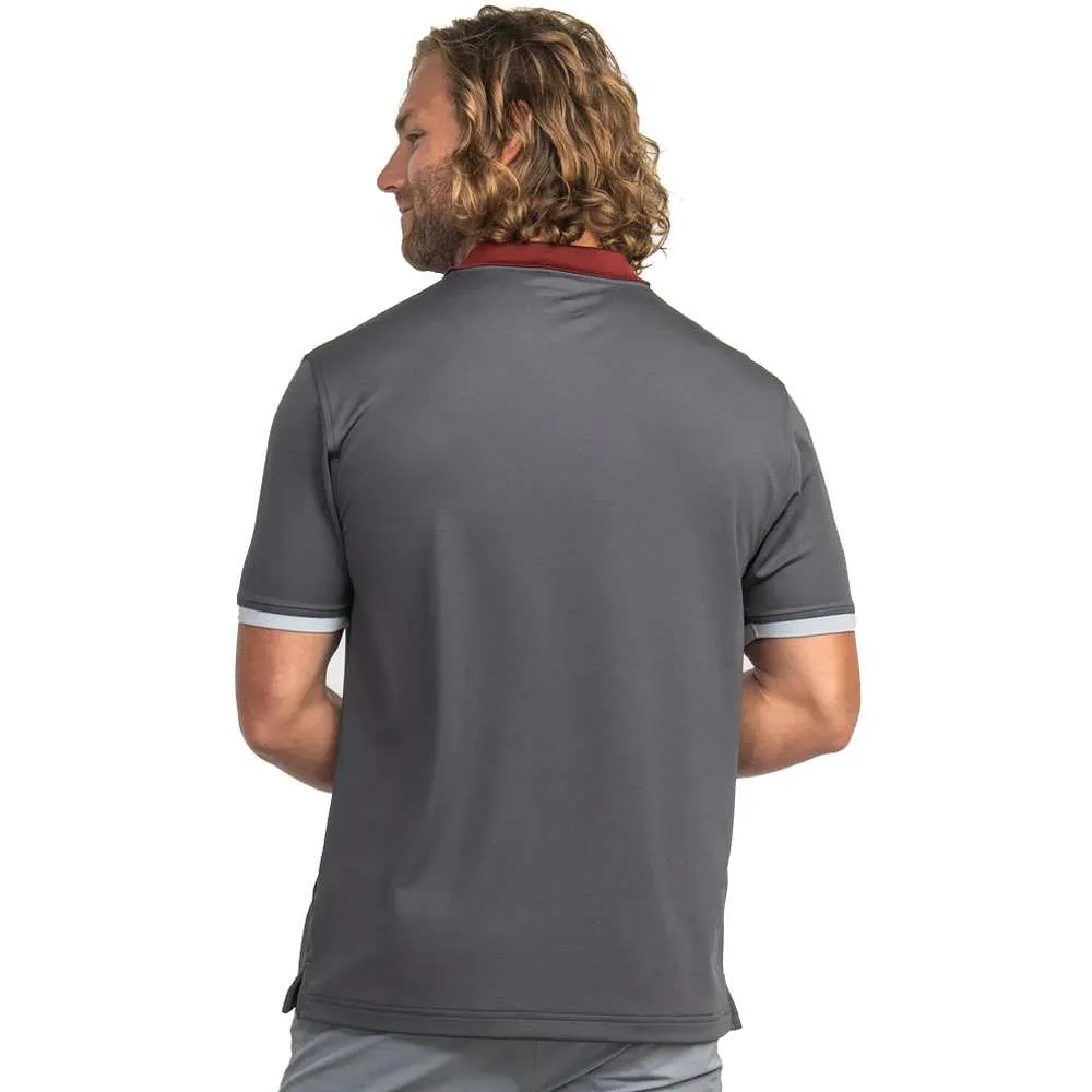 Men's Retro Ribbed Cuff Polo