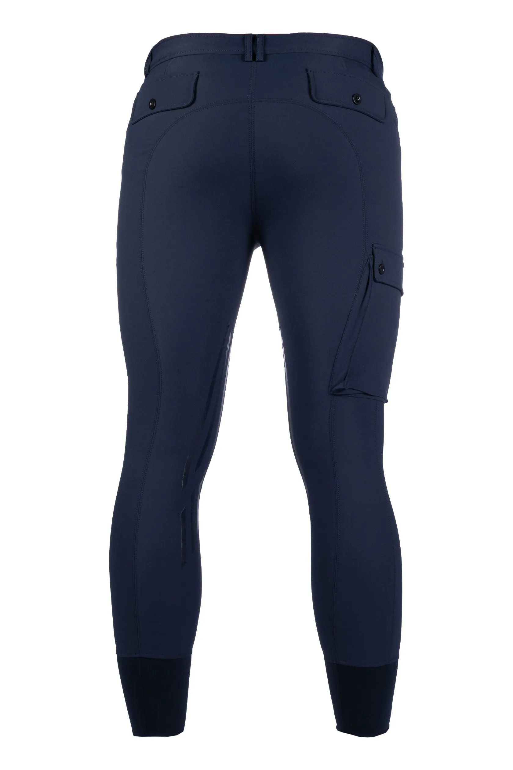 Men's Riding Breeches Cargo with Silicone Knee Patch