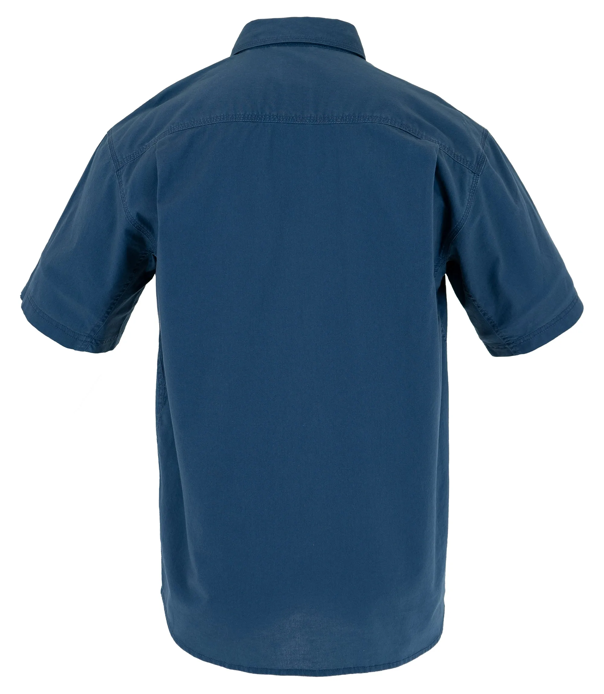 Men's Short Sleeve Weathered Work Shirt