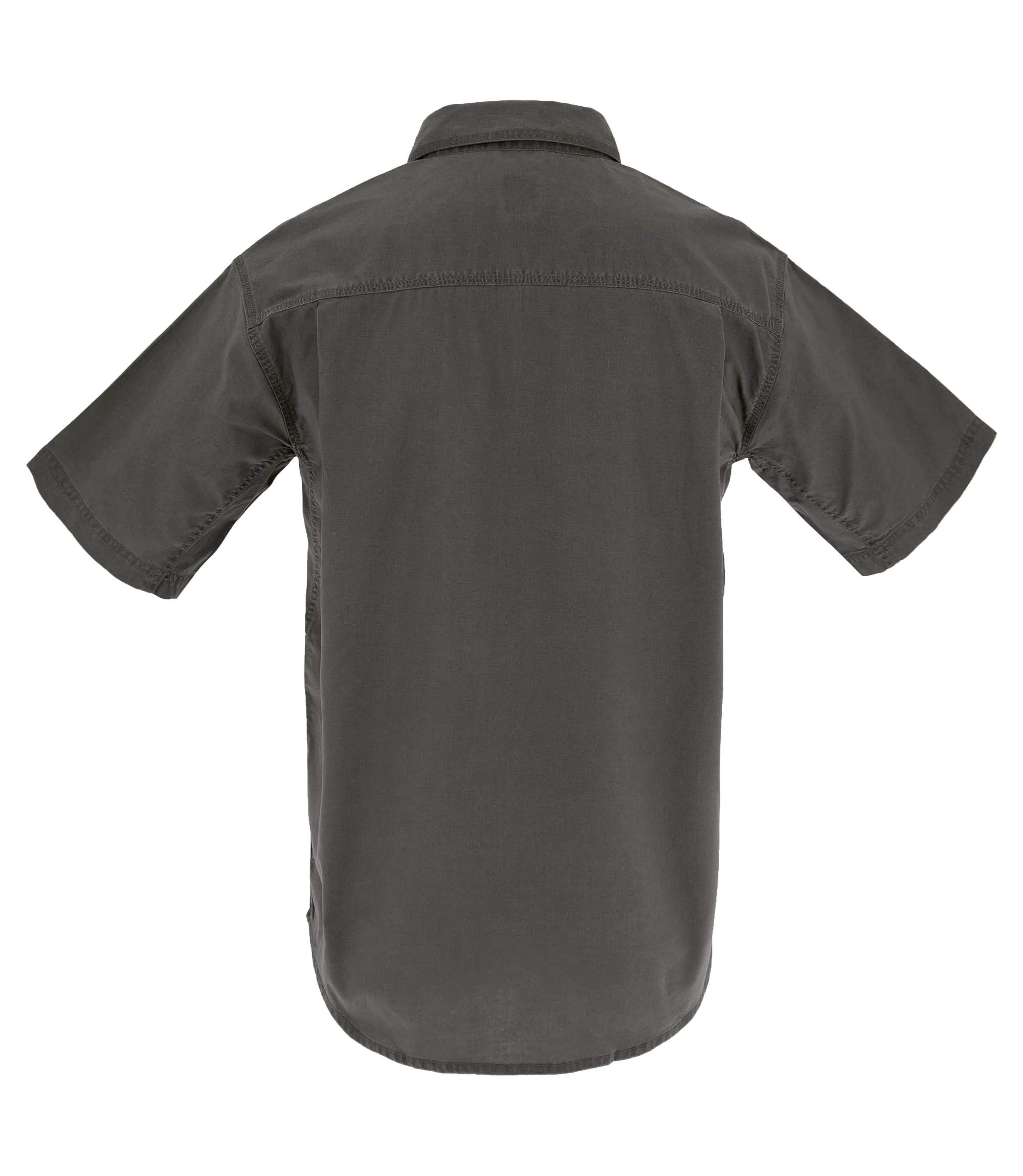 Men's Short Sleeve Weathered Work Shirt