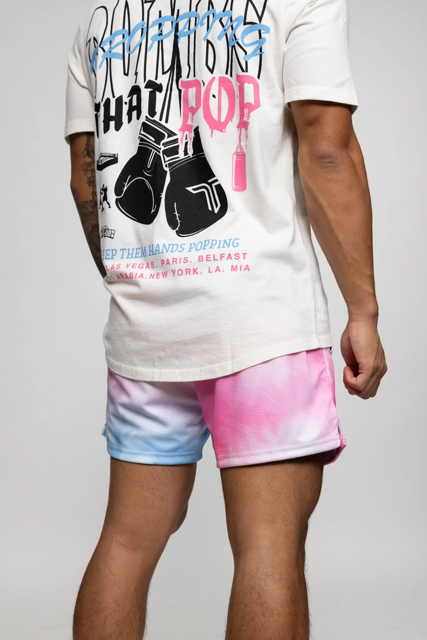 Mesh Training Short (5" Inseam) - Popsicle