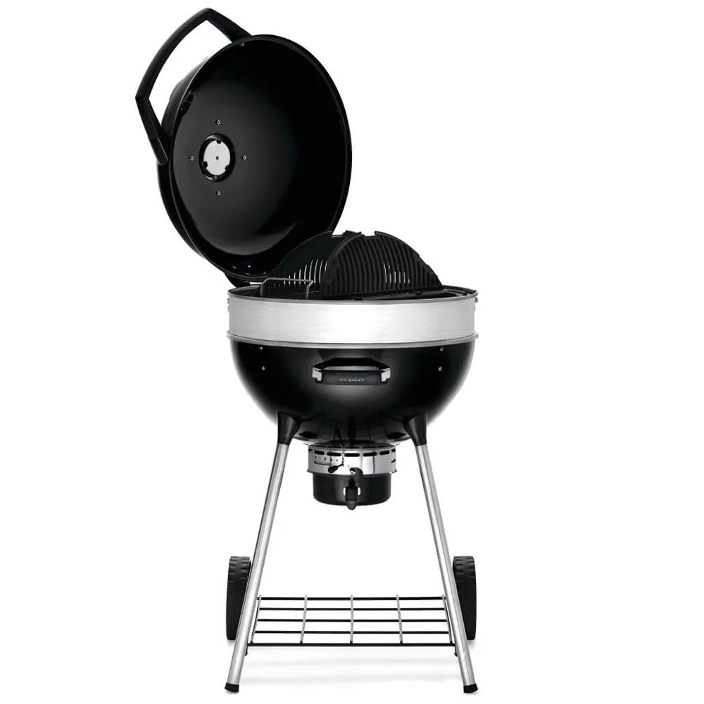 Napoleon NK22 Charcoal Kettle Grill Black 360 Sq. In. PRO22K-LEG-3