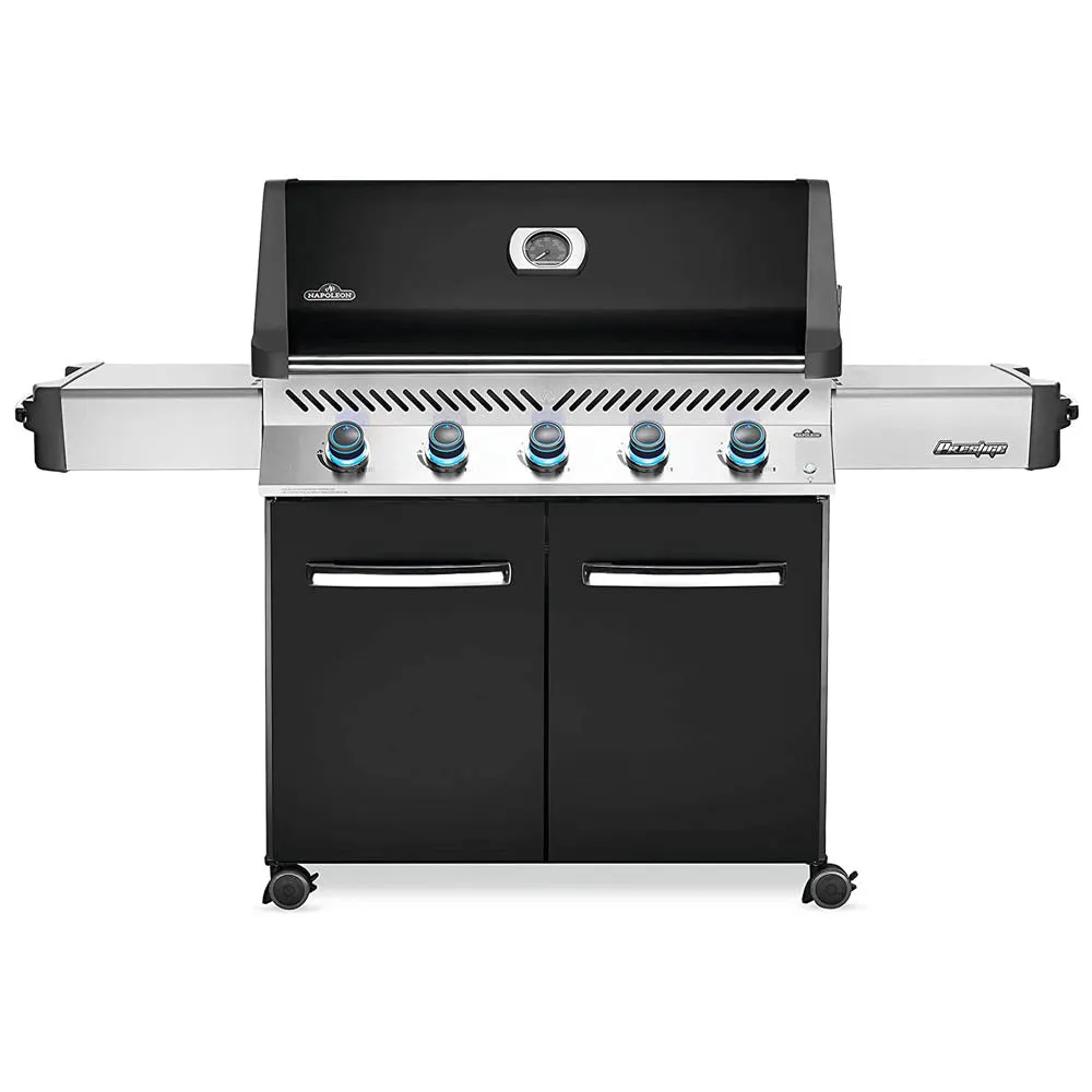 Napoleon Prestige 665 Natural Gas Grill 5 Burner in Black P665NK