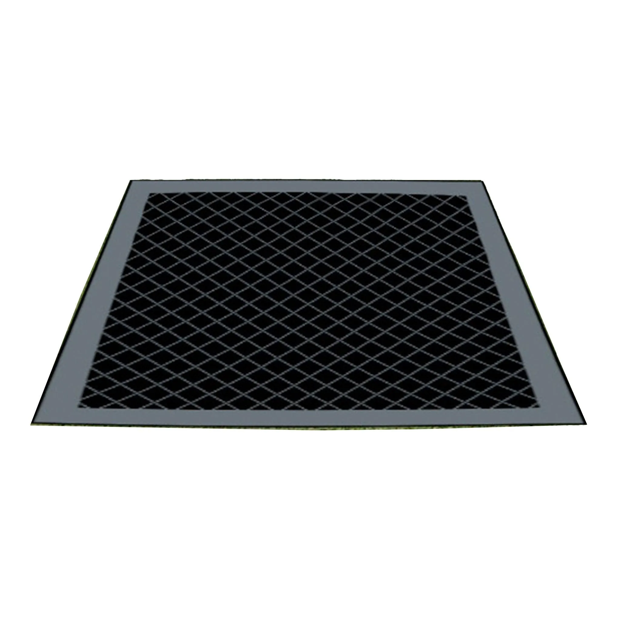 Outdoor Mat - Gazebo Grey/Black