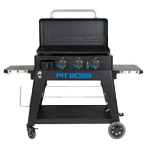 PIT BOSS PB3BGD2 Lift-Off Griddle, 36,000 Btu BTU, Propane, 3 -Burner, 536 sq-in Primary Cooking Surface :EA: QUANTITY: 1