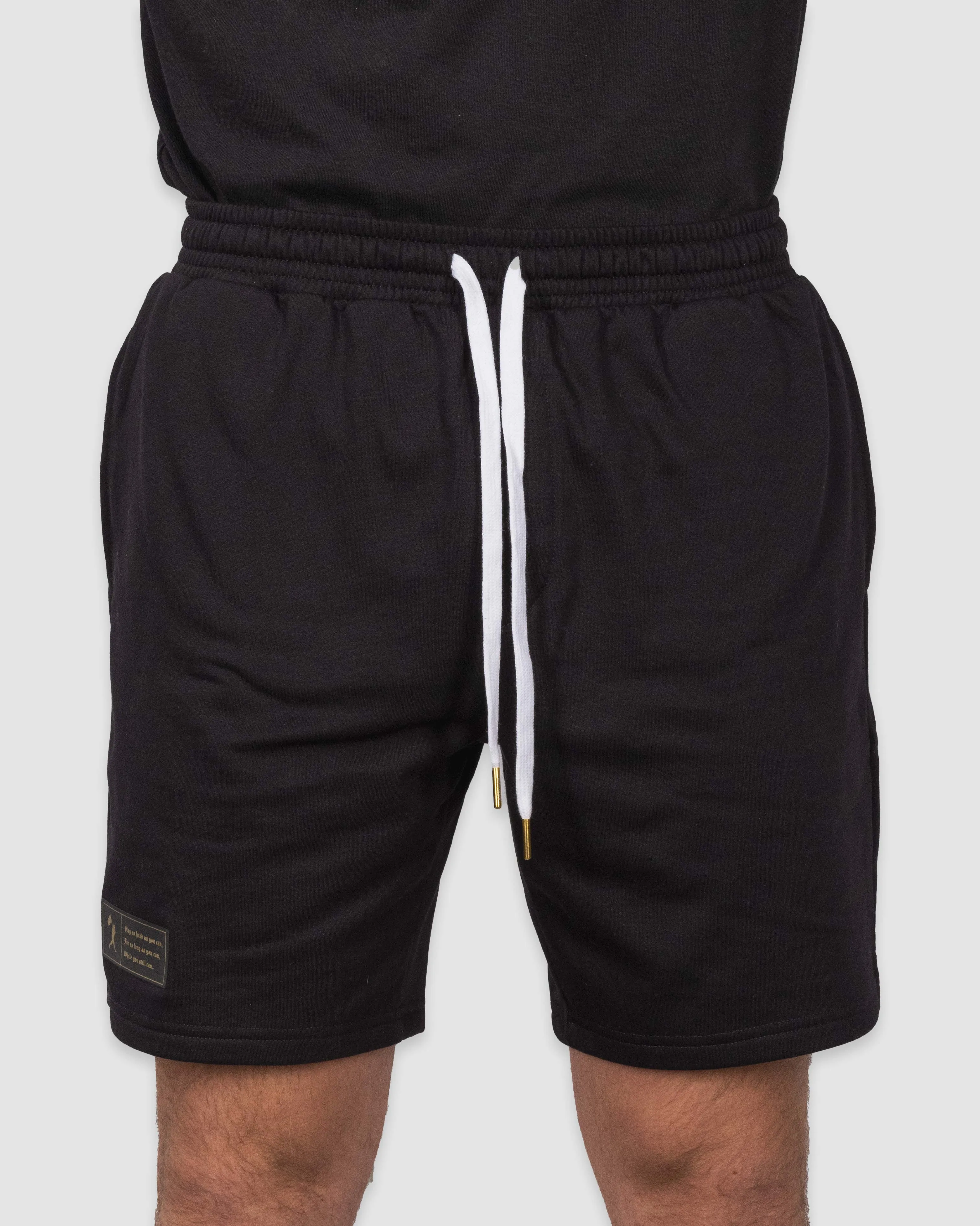Play Hard Comfort Sweat Shorts - Black