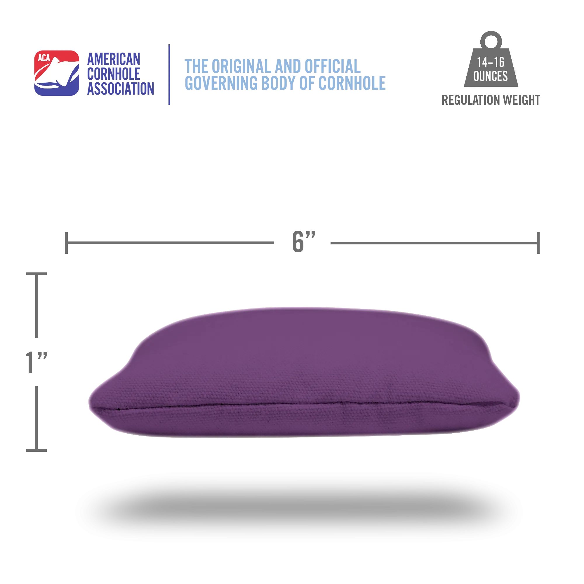 Purple Daily 66x Cornhole Bags