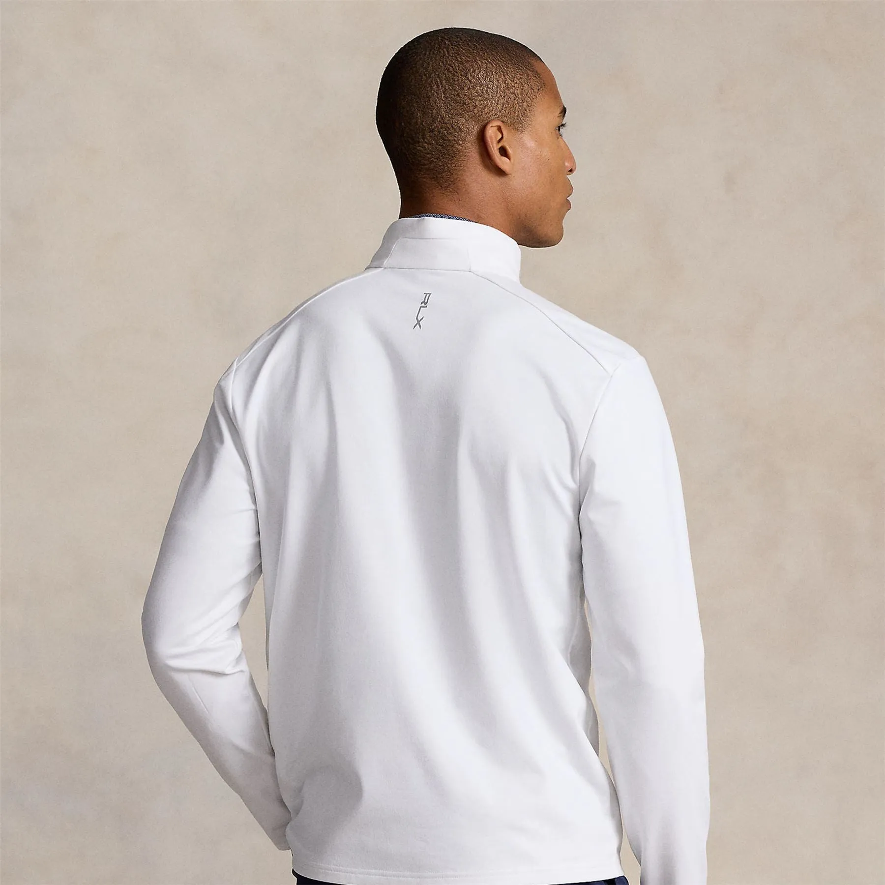 RLX Classic Fit Performance Jersey Mid Layer Ceramic White - 2025