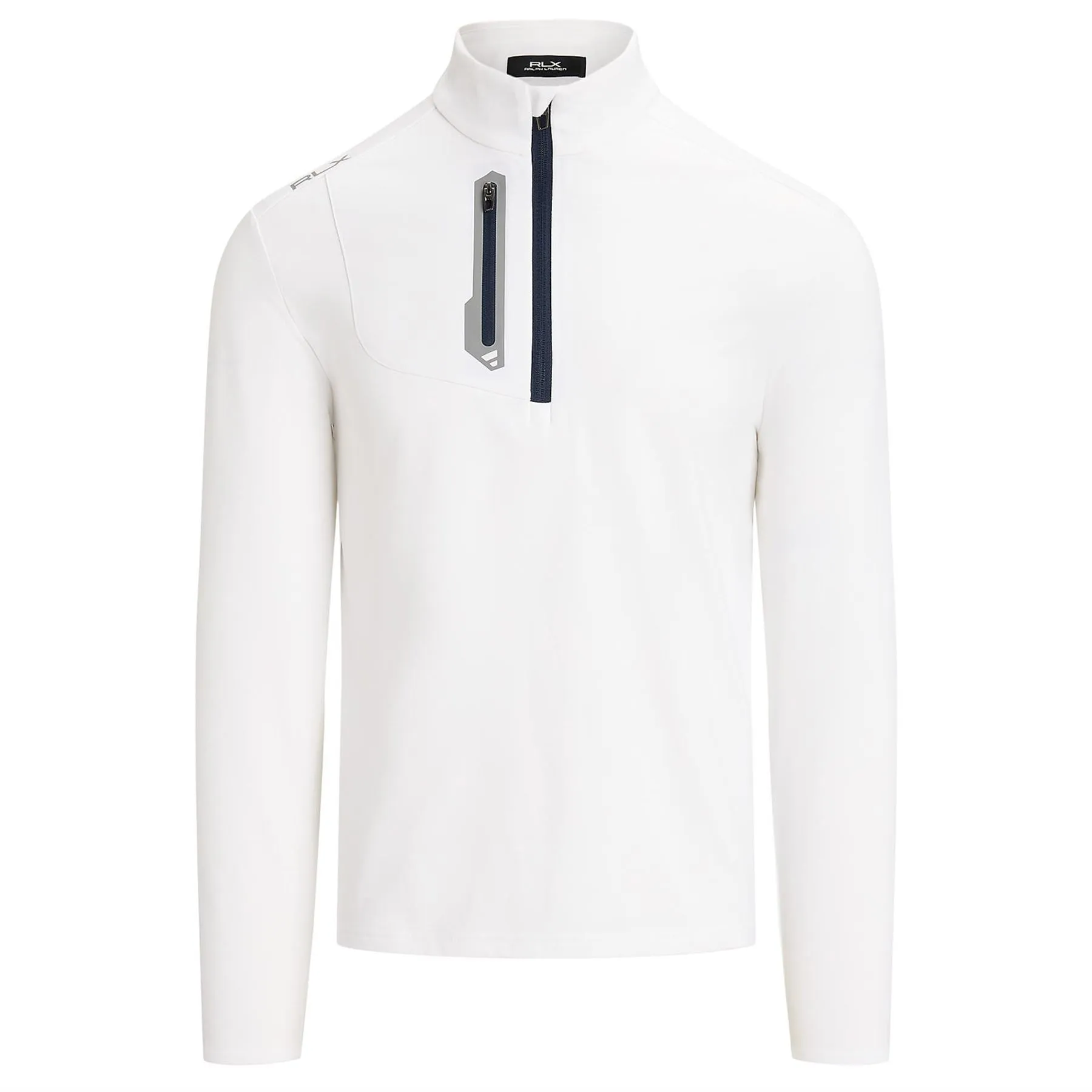 RLX Classic Fit Performance Jersey Mid Layer Ceramic White - 2025
