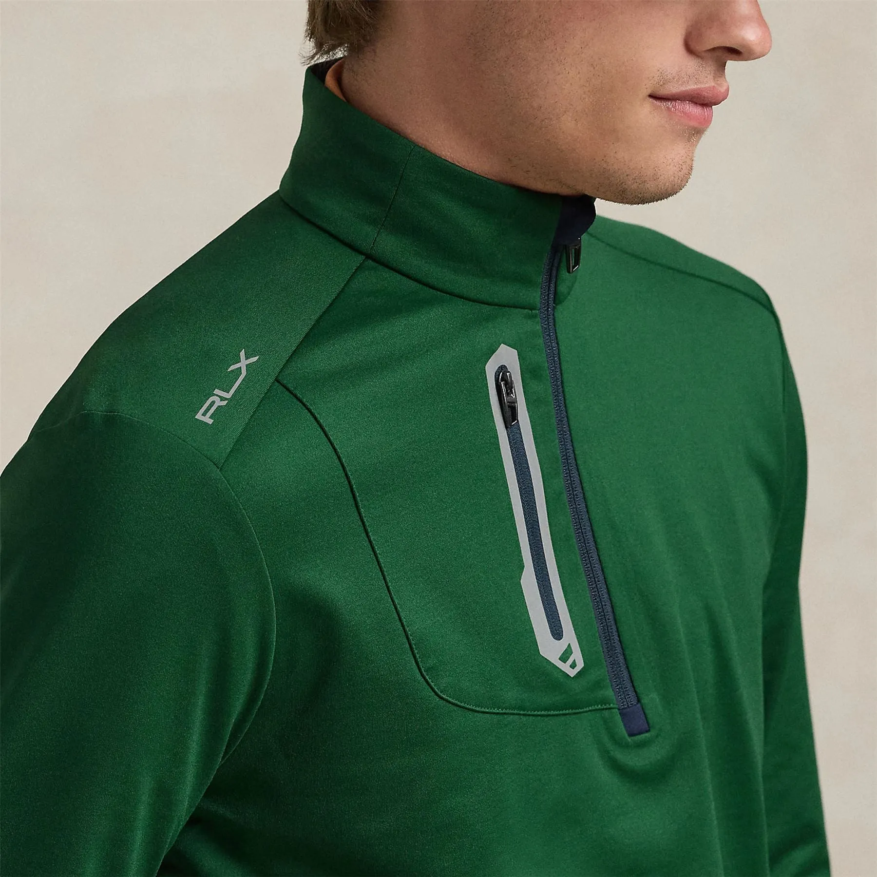 RLX Classic Fit Performance Jersey Mid Layer New Forest - AW24