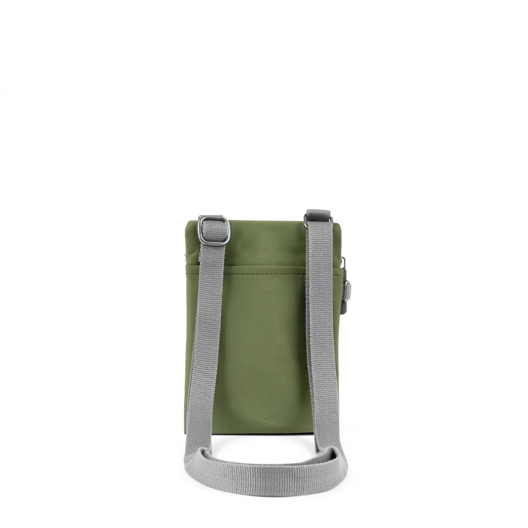 ROKA Chelsea Pocket Recycled Nylon Avocado Crossbody Bag