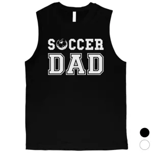 Soccer Dad Mens Protective Sweet Fun Cool Muscle Shirt Gift For Dad