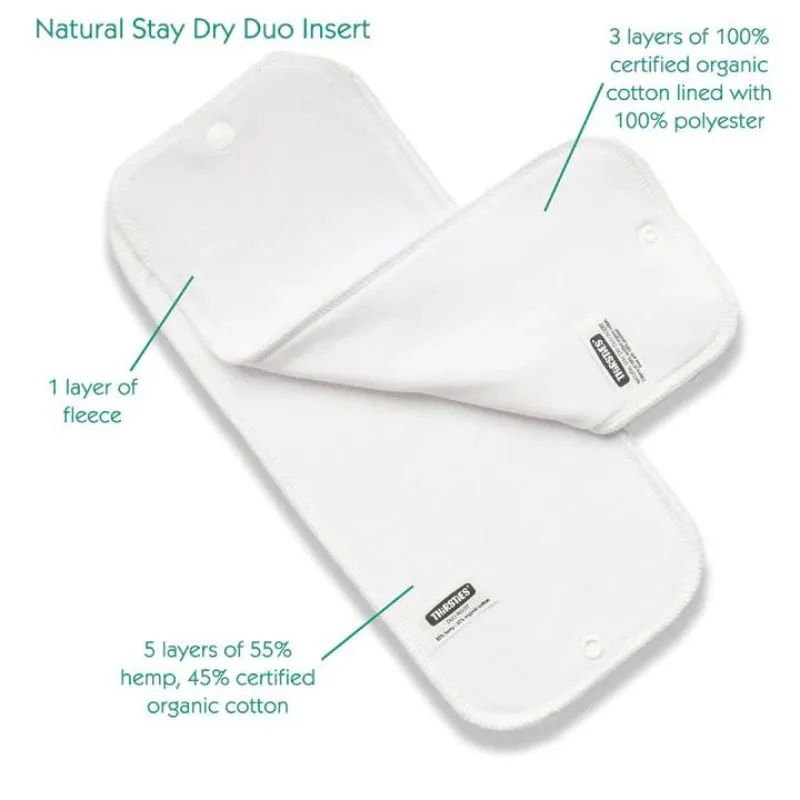 Stay Dry Organic Cotton Doublers - 3 Pack