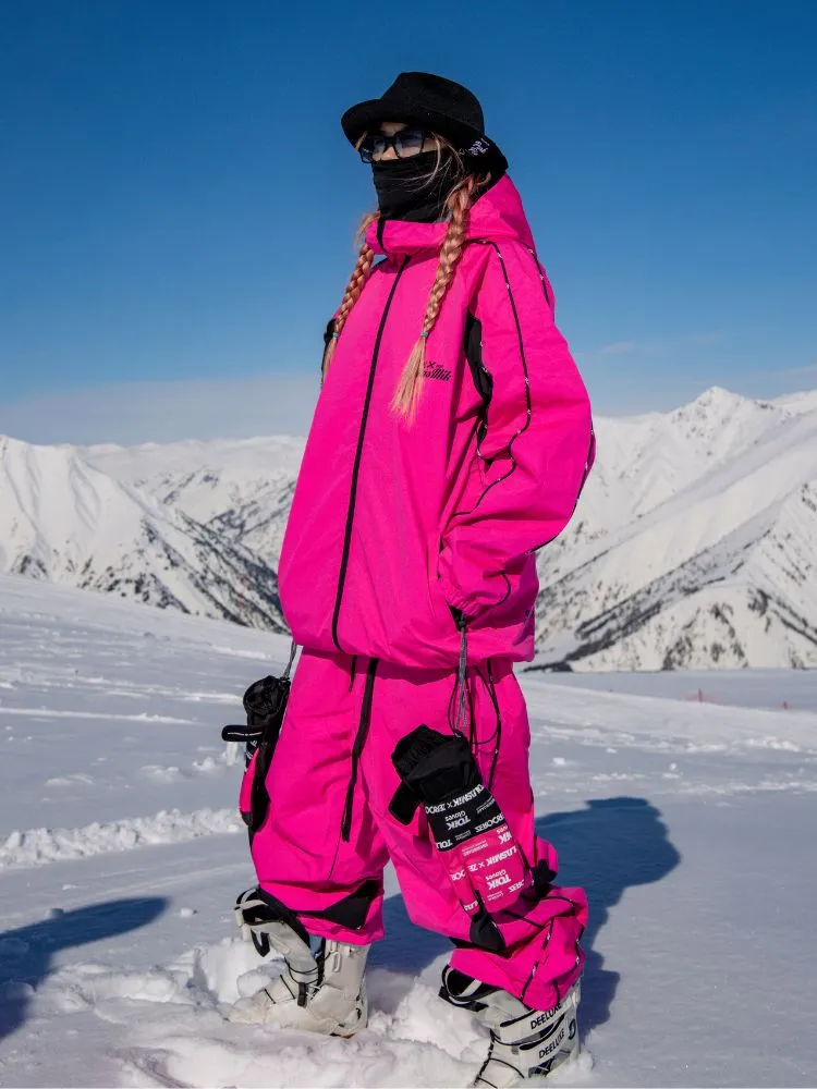 Tolasmik TK PRO  Printed Stitching Snow Suit - Men's