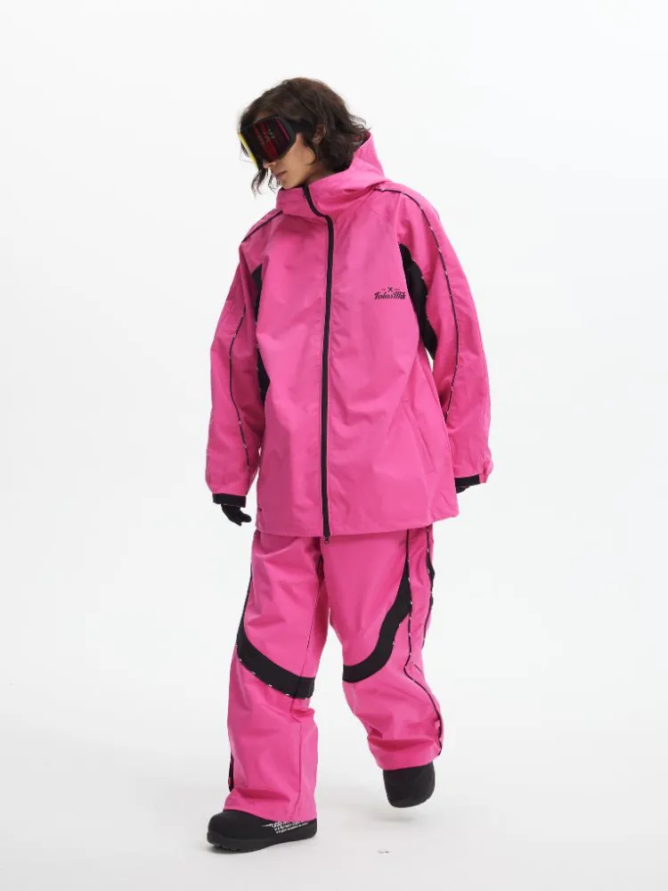 Tolasmik TK PRO  Printed Stitching Snow Suit - Men's