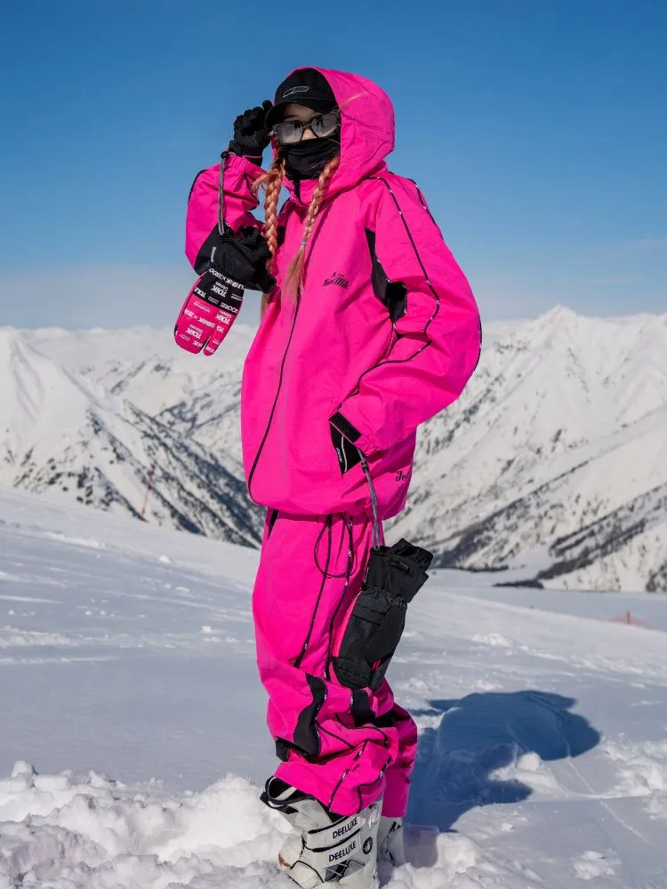 Tolasmik TK PRO  Printed Stitching Snow Suit - Men's
