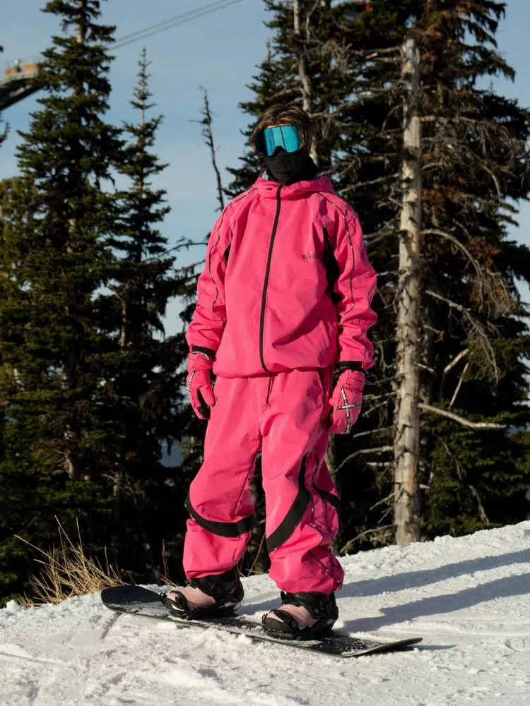 Tolasmik TK PRO  Printed Stitching Snow Suit - Men's