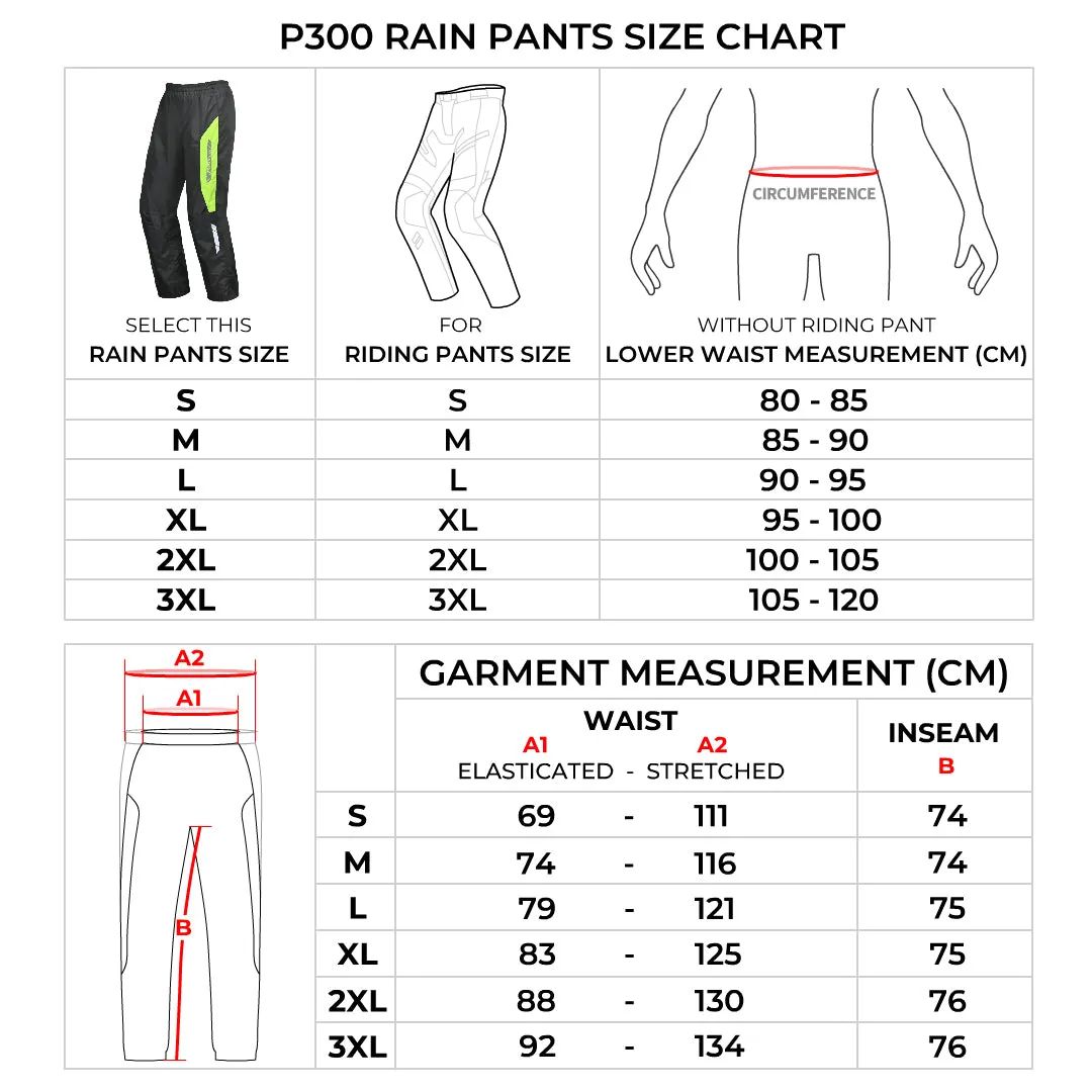 ViaTerra P300 - Motorcycle Rain Pants