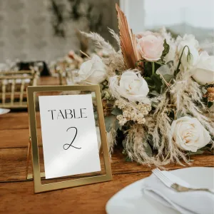 Winter White Table Numbers